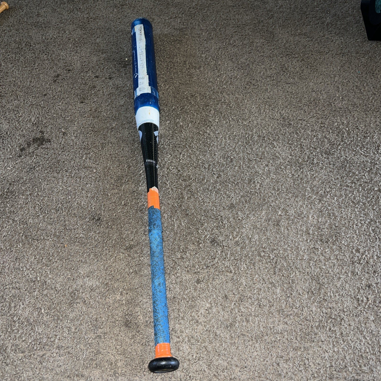 Demarini Steel Bat 34/28 ASA 2004 Single Wall Softball Slow Pitch Half & Half Demarini Steel Bat 34/28 ASA 2004 Single Wall Softball Slow Pitch Half & Half