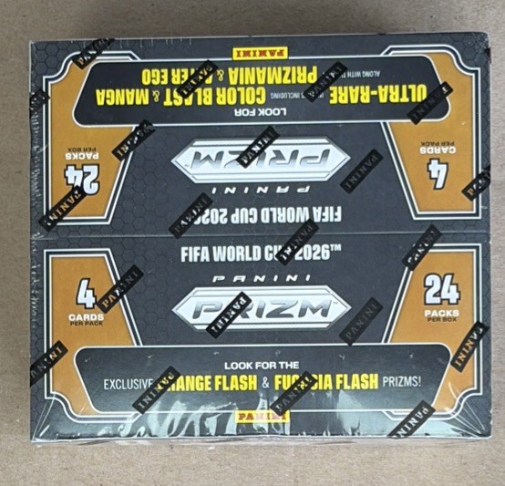 2026 Panini Prizm FIFA World Cup Soccer 24 Pack Retail Box NEW FACTORY SEALED