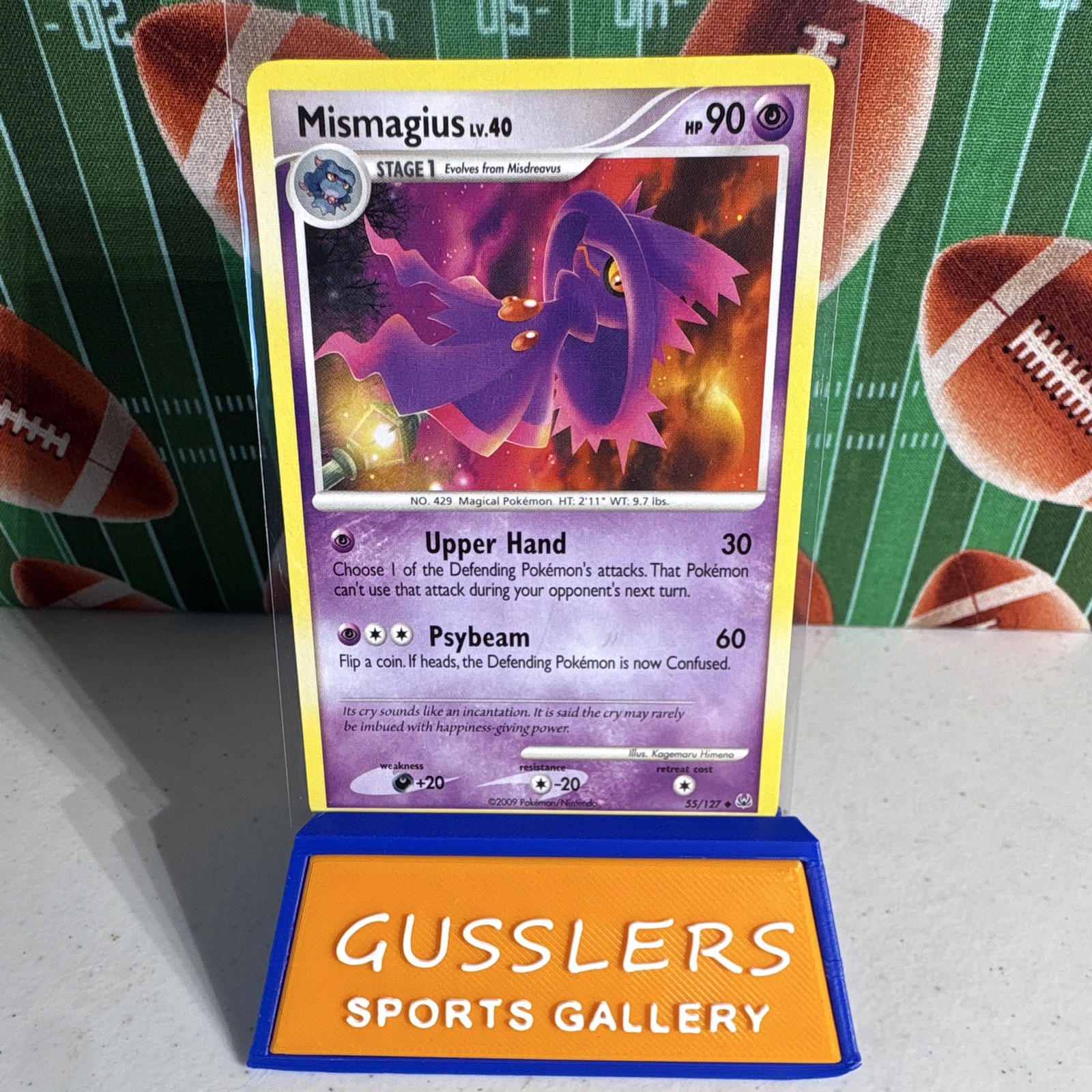 The Pokémon Company Mismagius 55/127 Platinum Reg Uncommon EN 2009 90HP