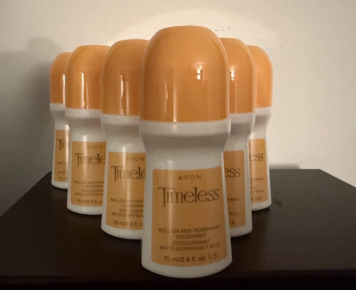 Avon Timeless Perfumed Roll-On Antiperspirant Deodorant 10 Pack New Exp 01/2028 Avon Timeless Perfumed Roll-On Antiperspirant Deodorant 10 Pack New Exp 01/2028