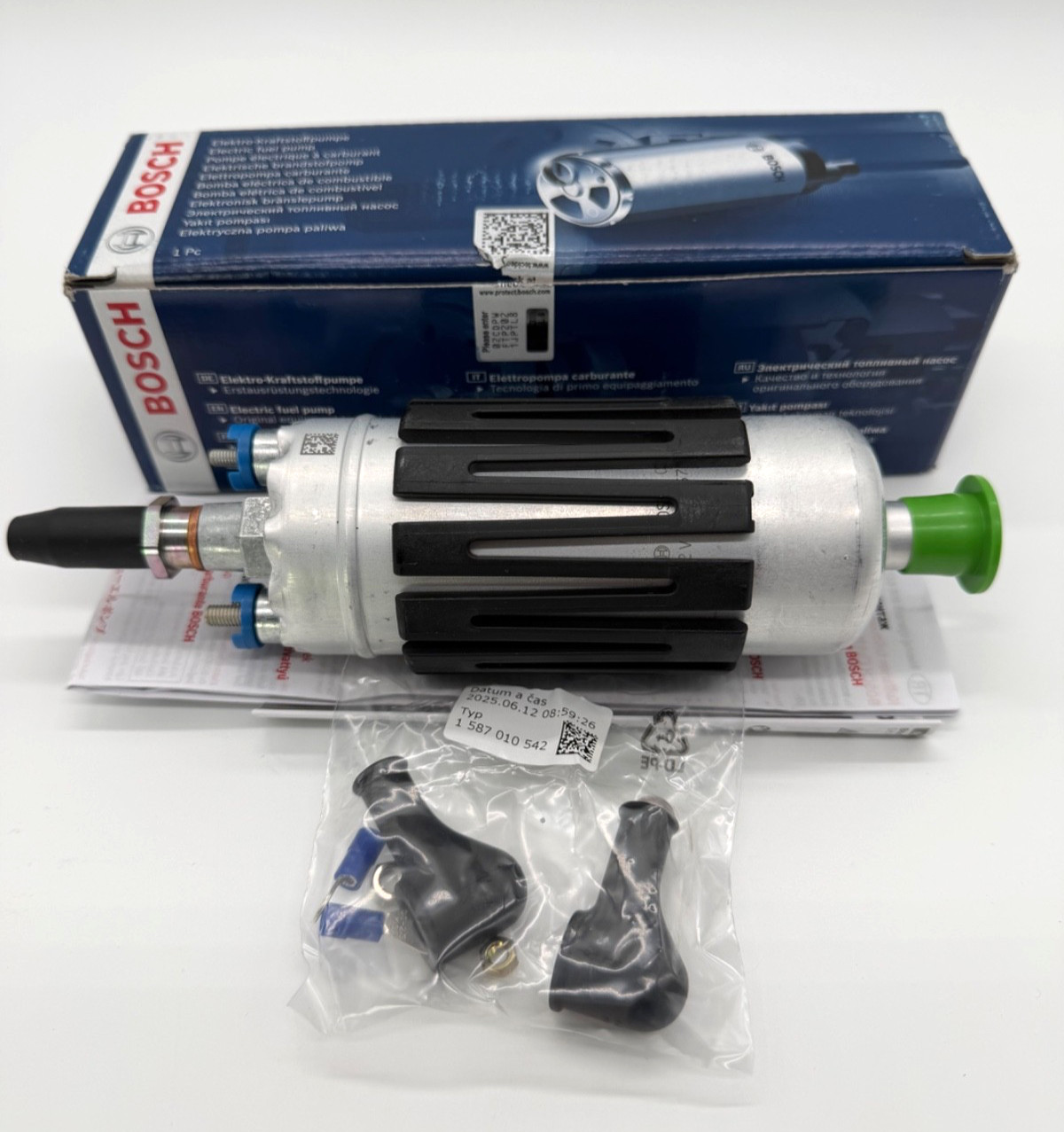 Bosch 0580464125 Electric Fuel Pump Mercedes W123 W124 W126 W201 Audi OEM