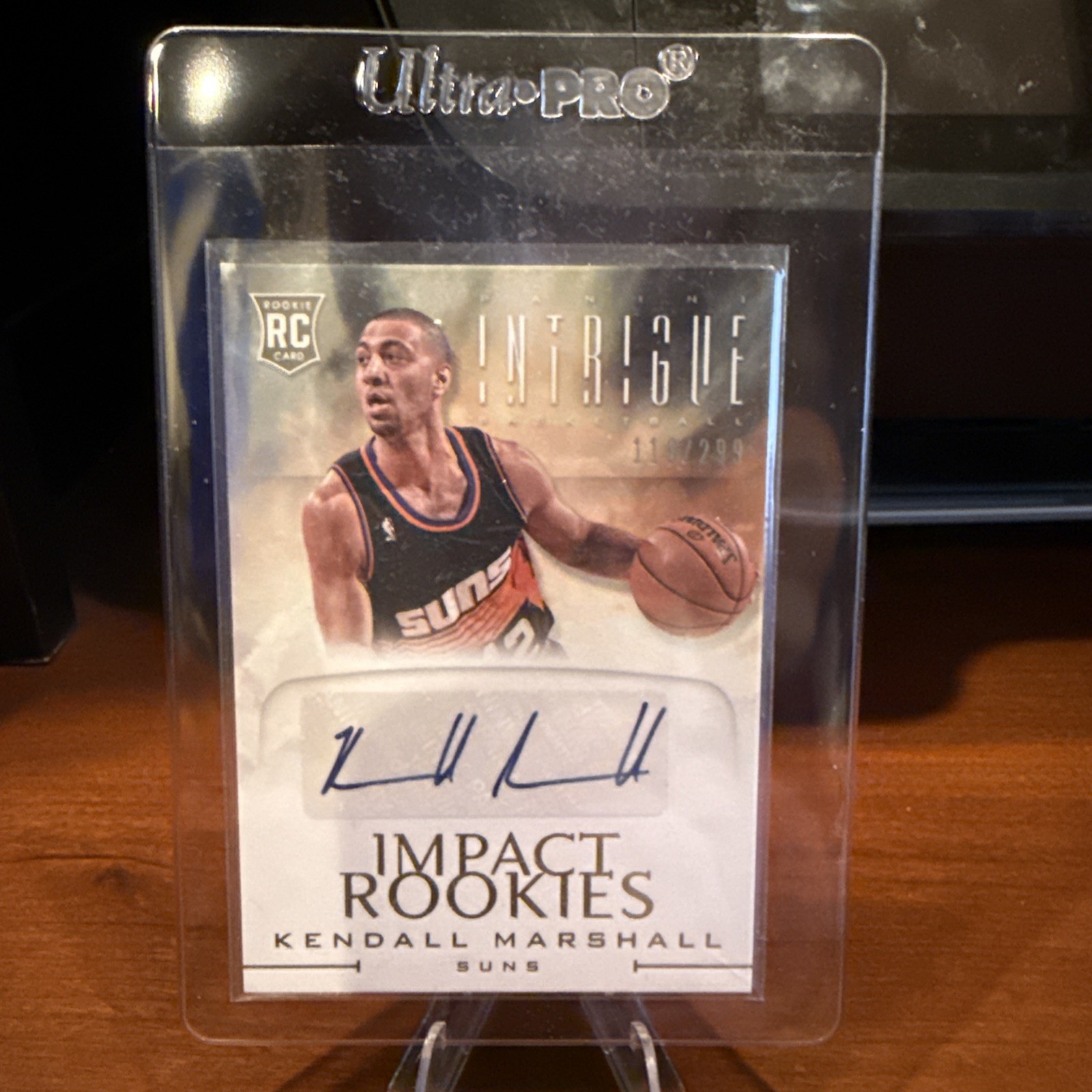 2012-13 Panini Intrigue -  Rookie Autographs Kendall Marshall #15 /299 (AU, RC)