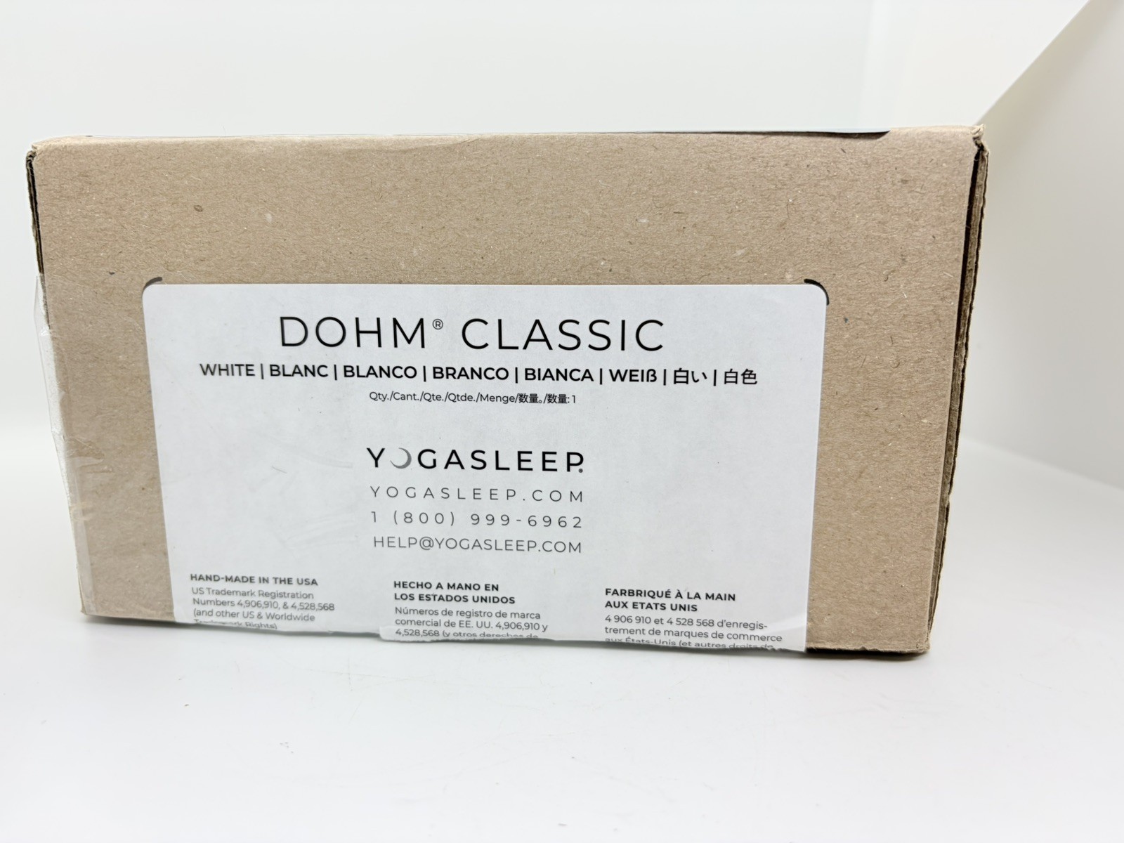 Marpac Yogasleep Dohm Classic White Noise Machine Mechanical Fan Sound Sleep Marpac Yogasleep Dohm Classic White Noise Machine Mechanical Fan Sound Sleep