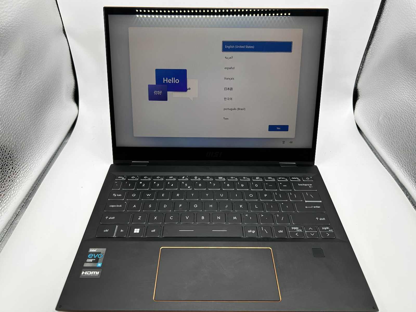 Laptop MSI Summit e13 Evo i5-1240P 16GB DDR5, 512GB SSD, 13.4\