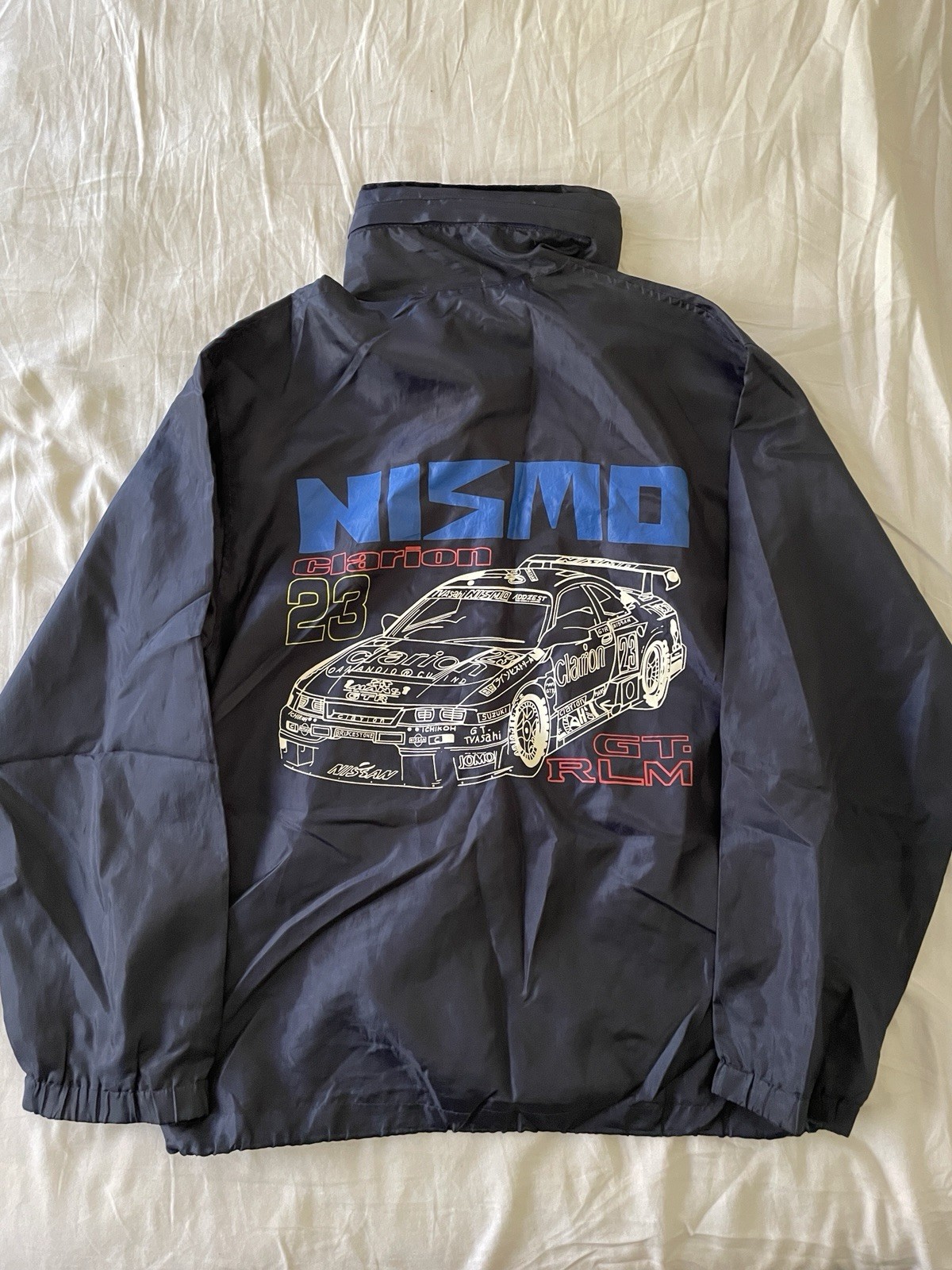 Vintage Nissan Nismo Skyline jacket racing Wind Breaker R33 R34 GTR JDM 90’s Y2K