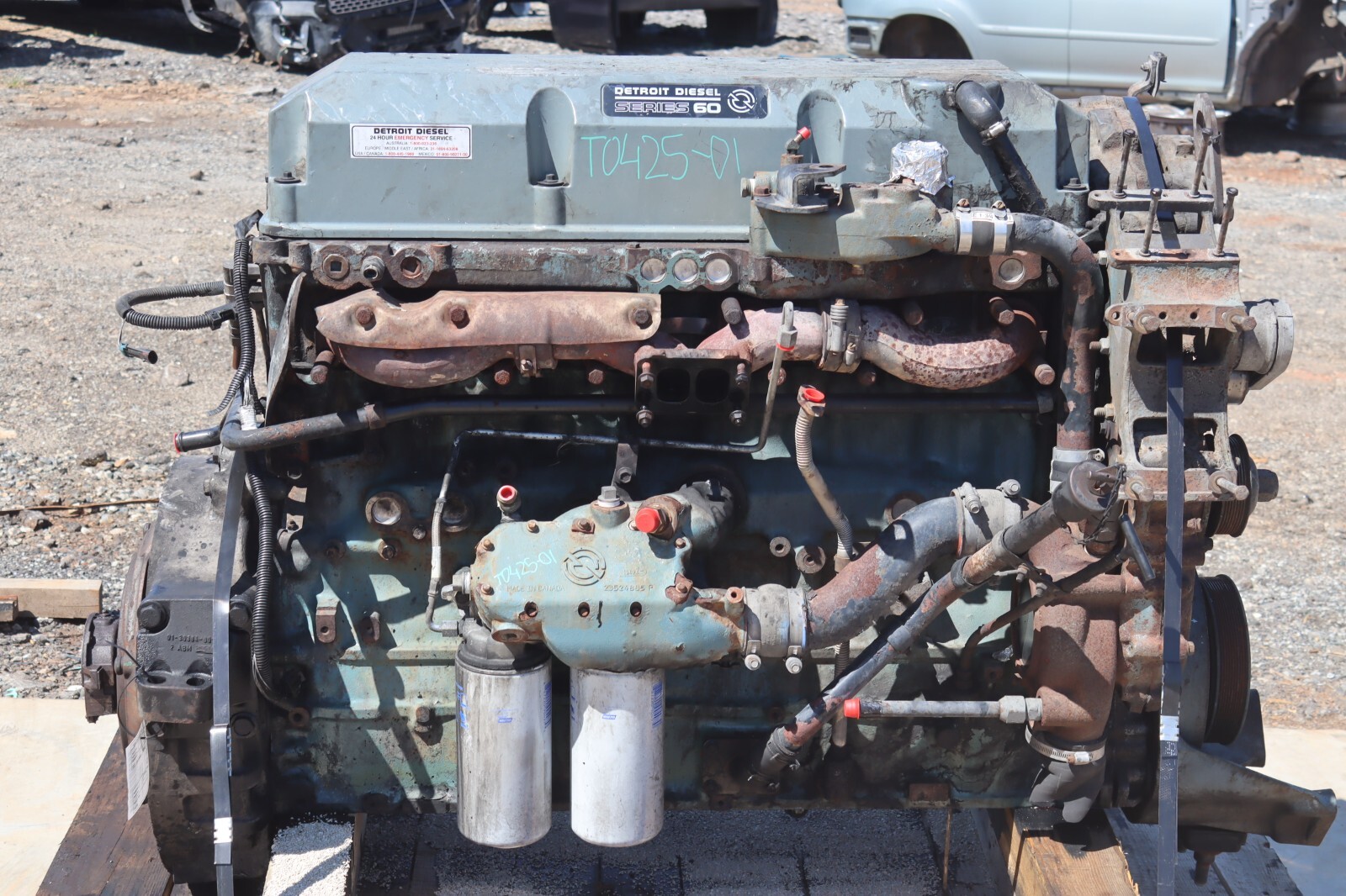 2015 FREIGHTLINER CASCADIA 125 ENGINE MOTOR DETROIT DIESEL SERIES 60 OEM. 2015 FREIGHTLINER CASCADIA 125 ENGINE MOTOR DETROIT DIESEL SERIES 60 OEM.
