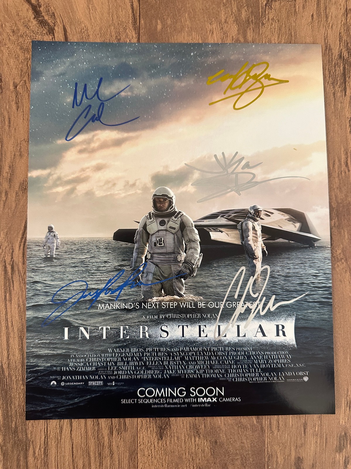 Interstellar – Signed 8×10 Movie Photo Interstellar – Signed 8×10 Movie Photo