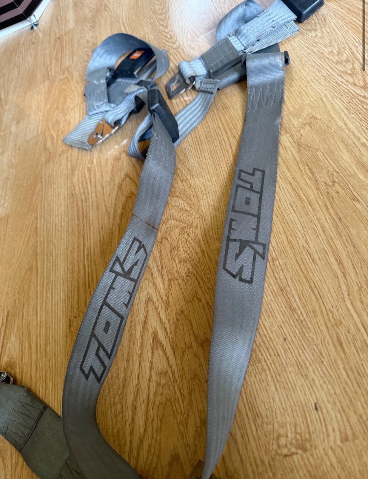 TOM’S RACING 80s Harness Belt rare TRD seat ae86 JZA70 Supra Takata JDM wheel