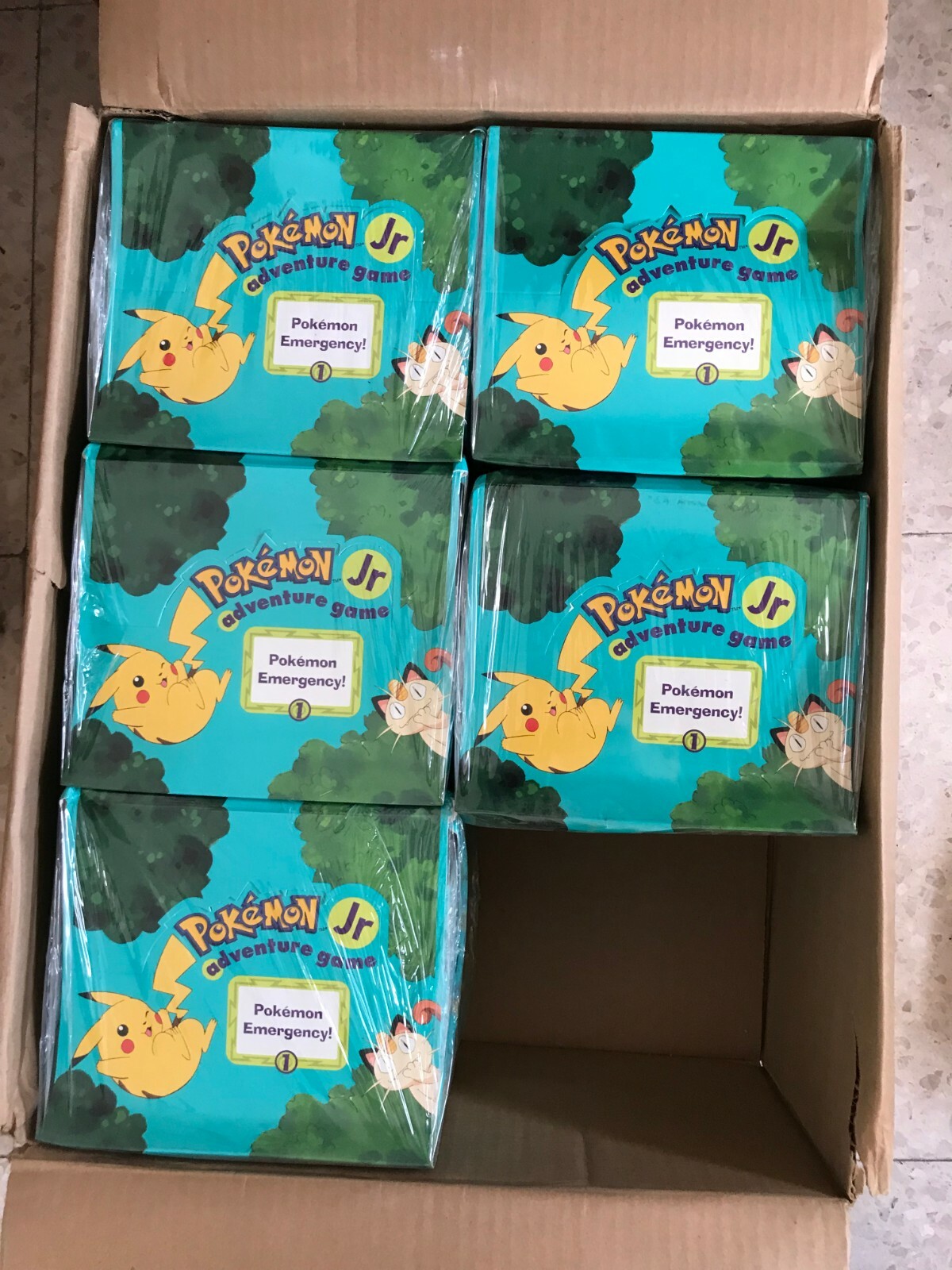 1999 NINTENDO HASBRO POKEMON JR ADVENTURE GAME 'POKEMON EMERGENCY' NEW 1999 NINTENDO HASBRO POKEMON JR ADVENTURE GAME 'POKEMON EMERGENCY' NEW