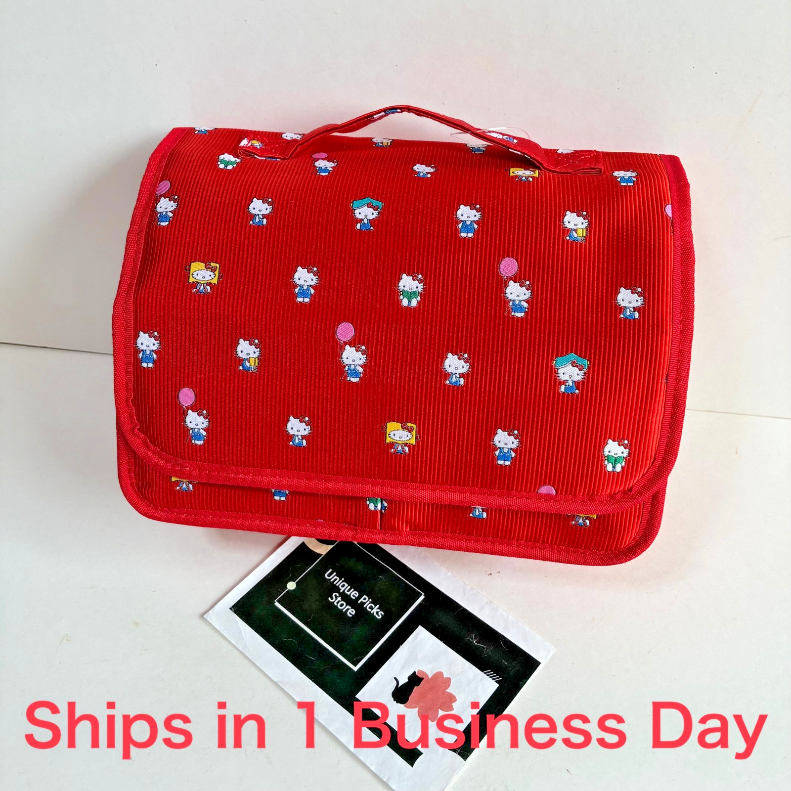 New Hobonichi Techo Hello kitty Stappo Stand Pouch red 2027 Japan Gift
