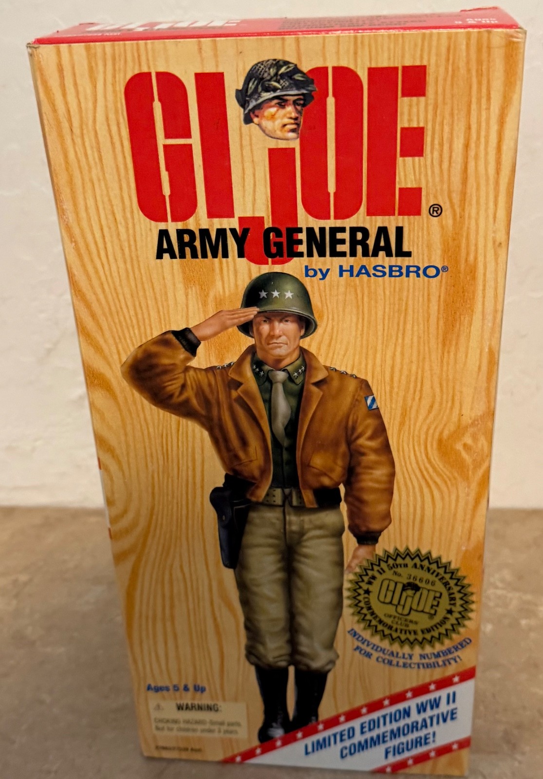GI Joe ARMY GENERAL By HASBRO 12\