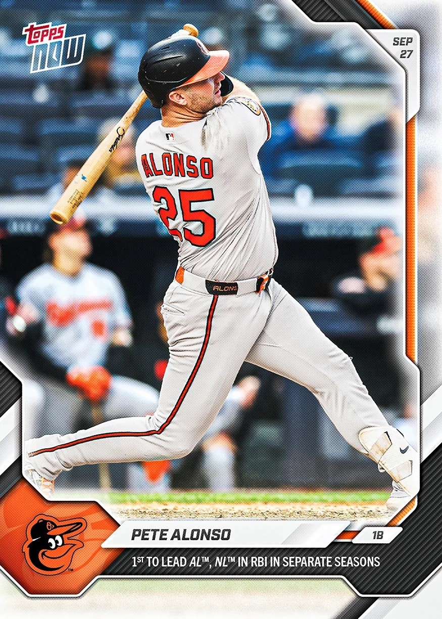 *PRE SALE* Pete Alonso - 2026 MLB Topps NOW® - Card 735