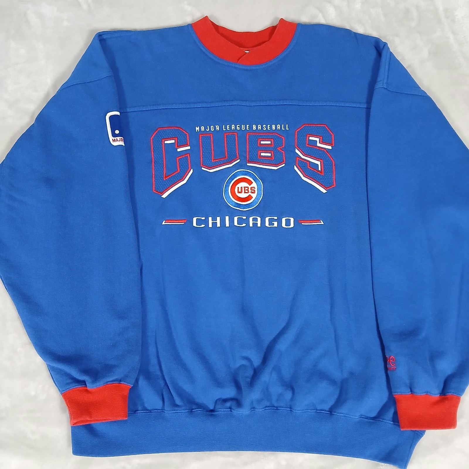 Vintage 90\'s Chicago Cubs Sweatshirt XL Men\'s Lee Sport Nutmeg Mills VTG
