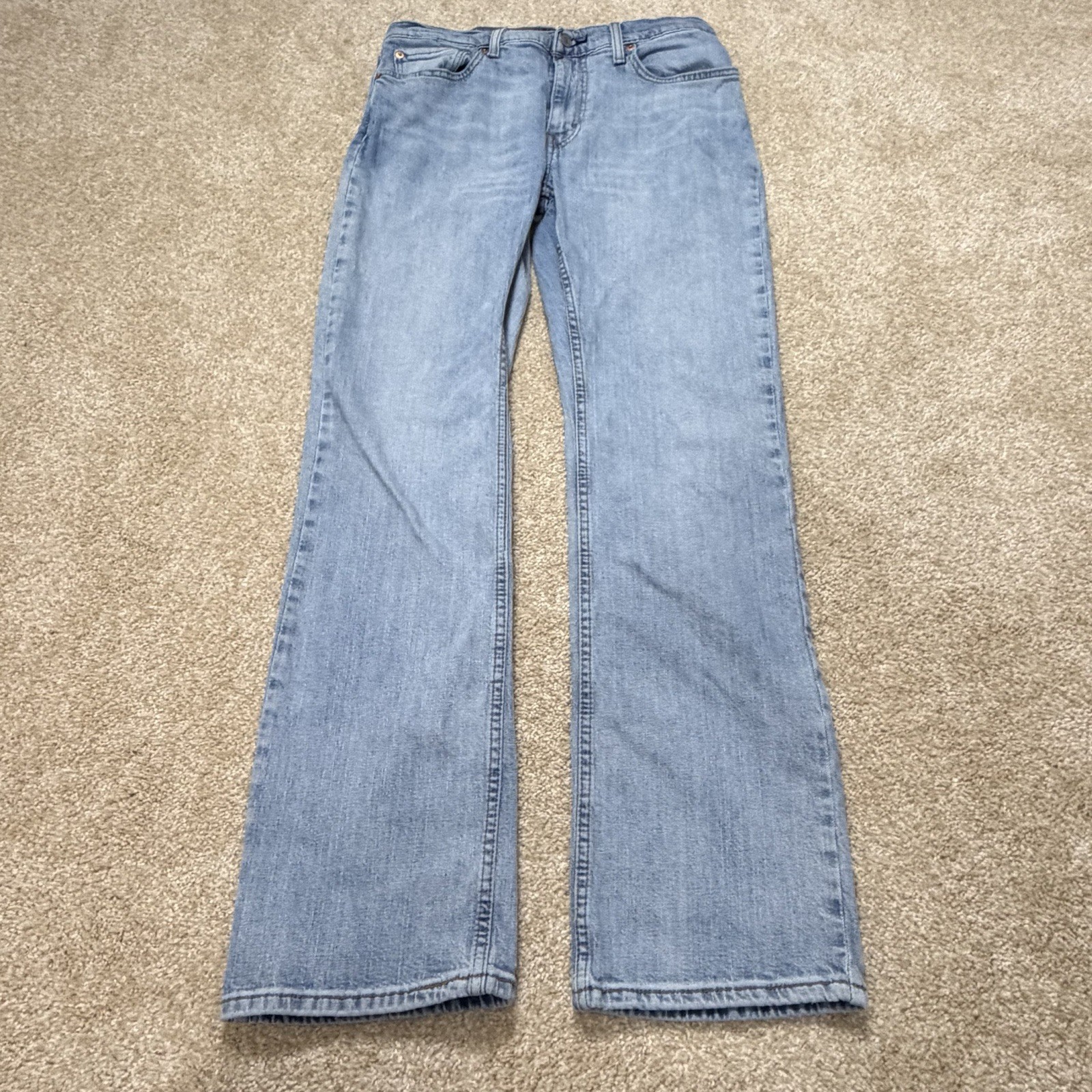 Levis 527 Jeans Men’s 32x32(30x29) Blue Bootcut Light Wash Denim Cowboy Rodeo