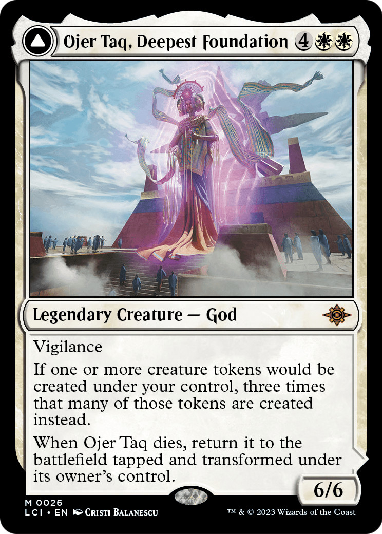 x1 Ojer Taq, Deepest Foundation // Temple of Civilization LCI MTG 26 M/NM 1x x1 Ojer Taq, Deepest Foundation // Temple of Civilization LCI MTG 26 M/NM 1x
