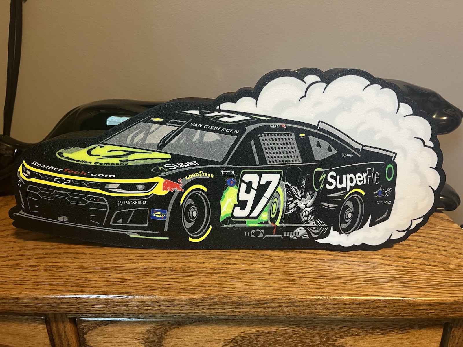 Shane Van Gisbergen SVG #97 Superfile Watkins Glen Win Led Light Up Sign Shane Van Gisbergen SVG #97 Superfile Watkins Glen Win Led Light Up Sign