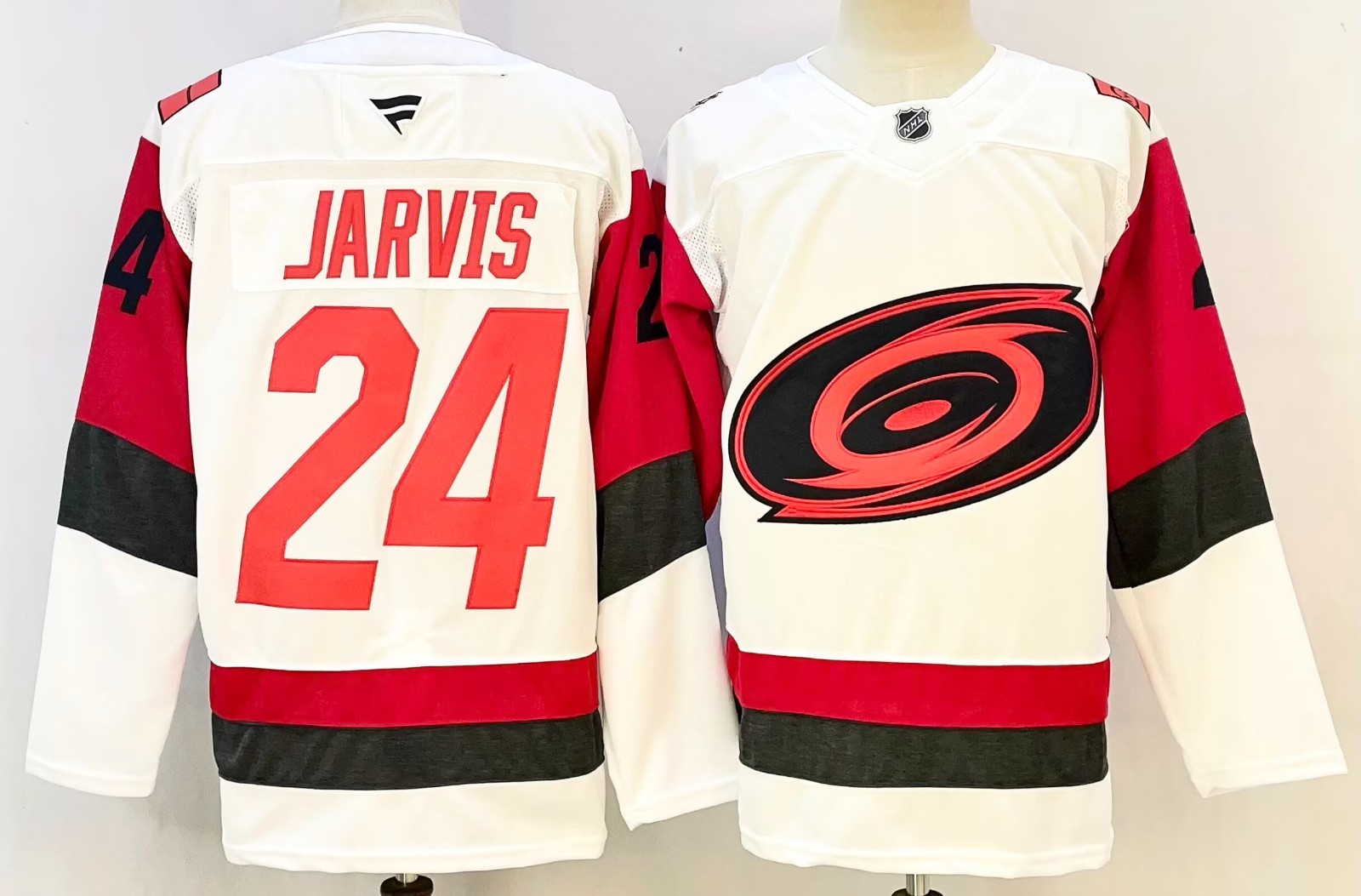 Man Carolina Hurricanes Seth Jarvis Jersey  Home Jersey