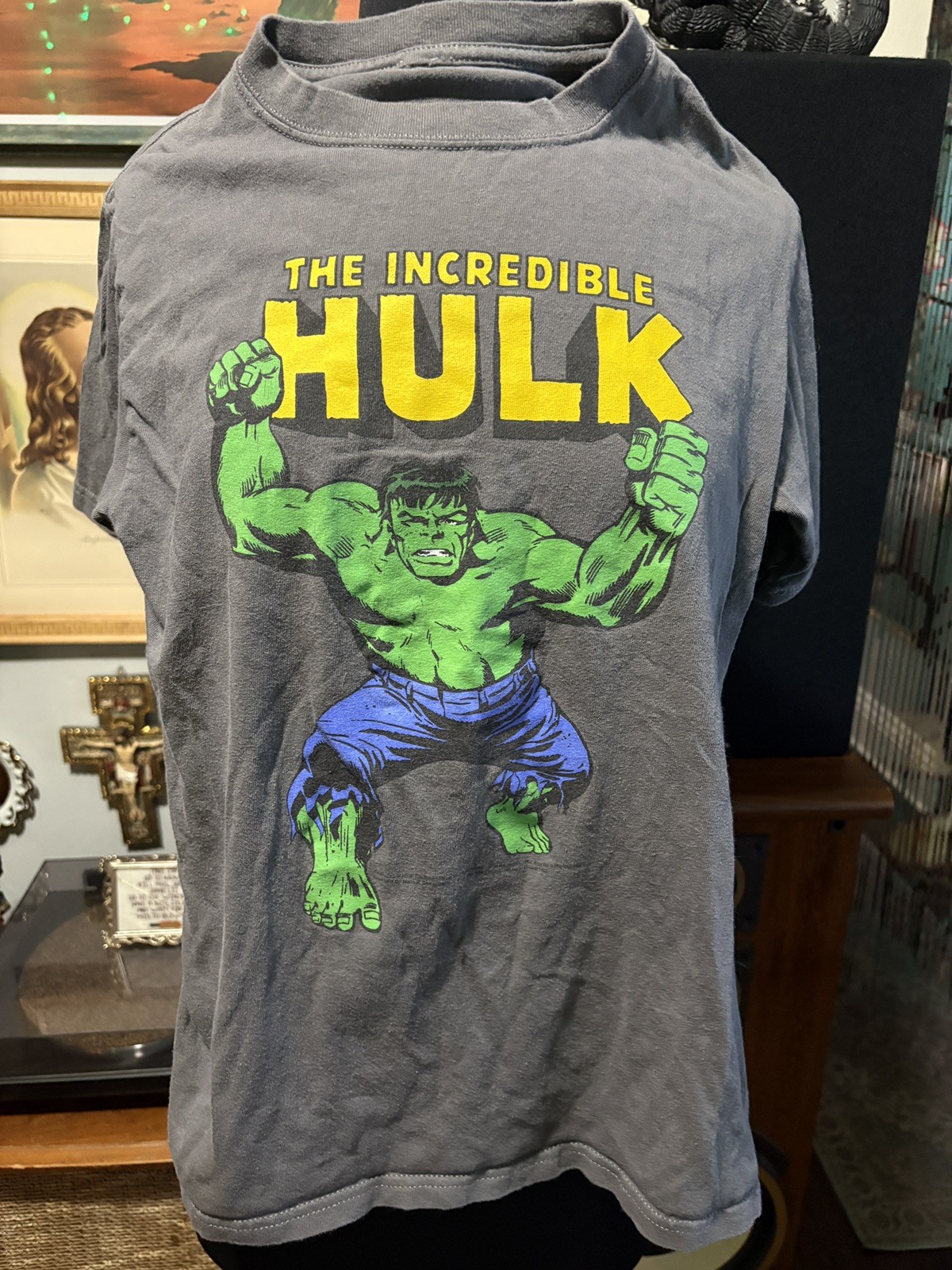 Vintage 2006 AlStyle Incredible Hulk Heavyweight T-Shirt Small Marvel Vintage 2006 AlStyle Incredible Hulk Heavyweight T-Shirt Small Marvel