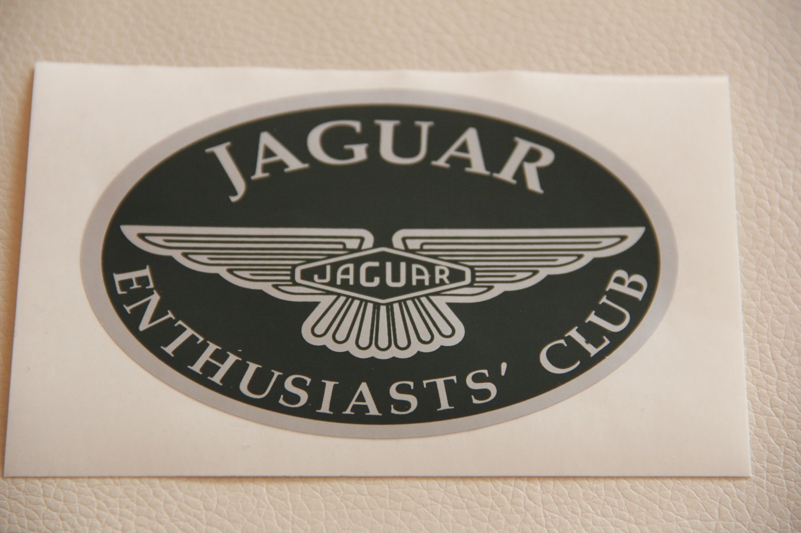 JAGUAR Enthusiasts Club Decal Sticker