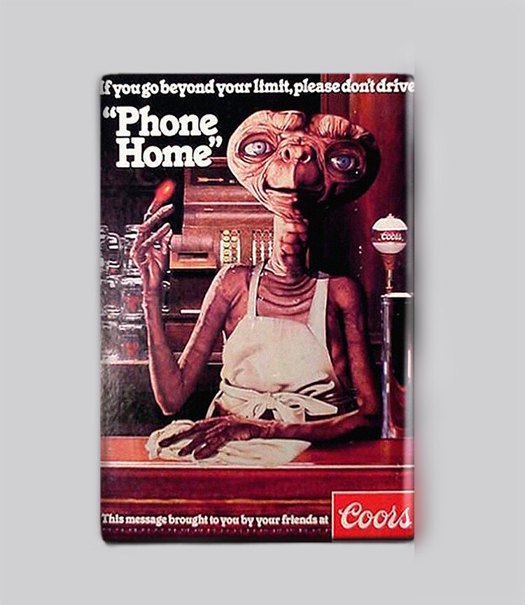 E.T. PHONE HOME / COORS BEER AD (1982) - 2\
