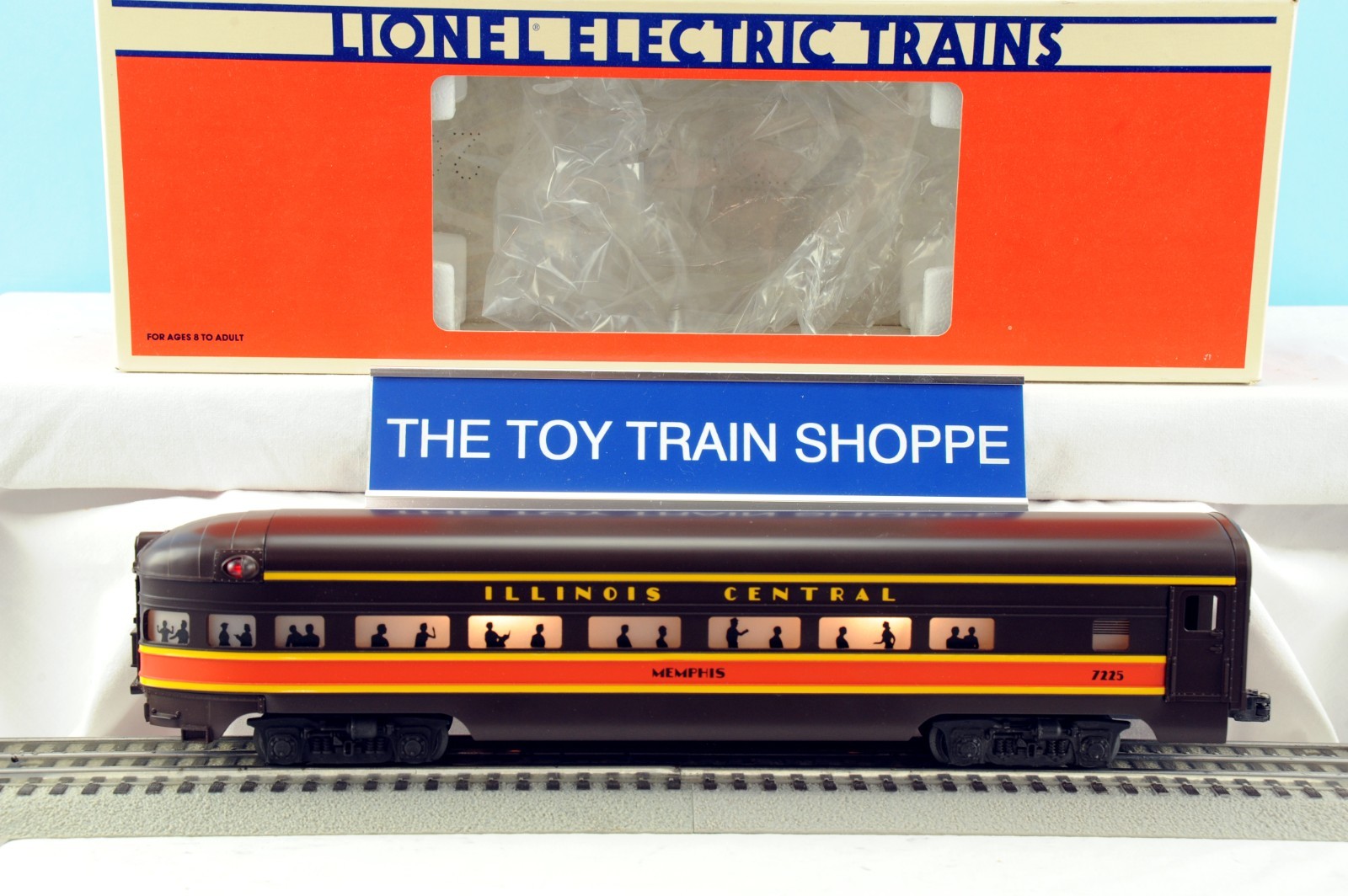 LIONEL 7225 ILLINOIS CENTRAL 15\