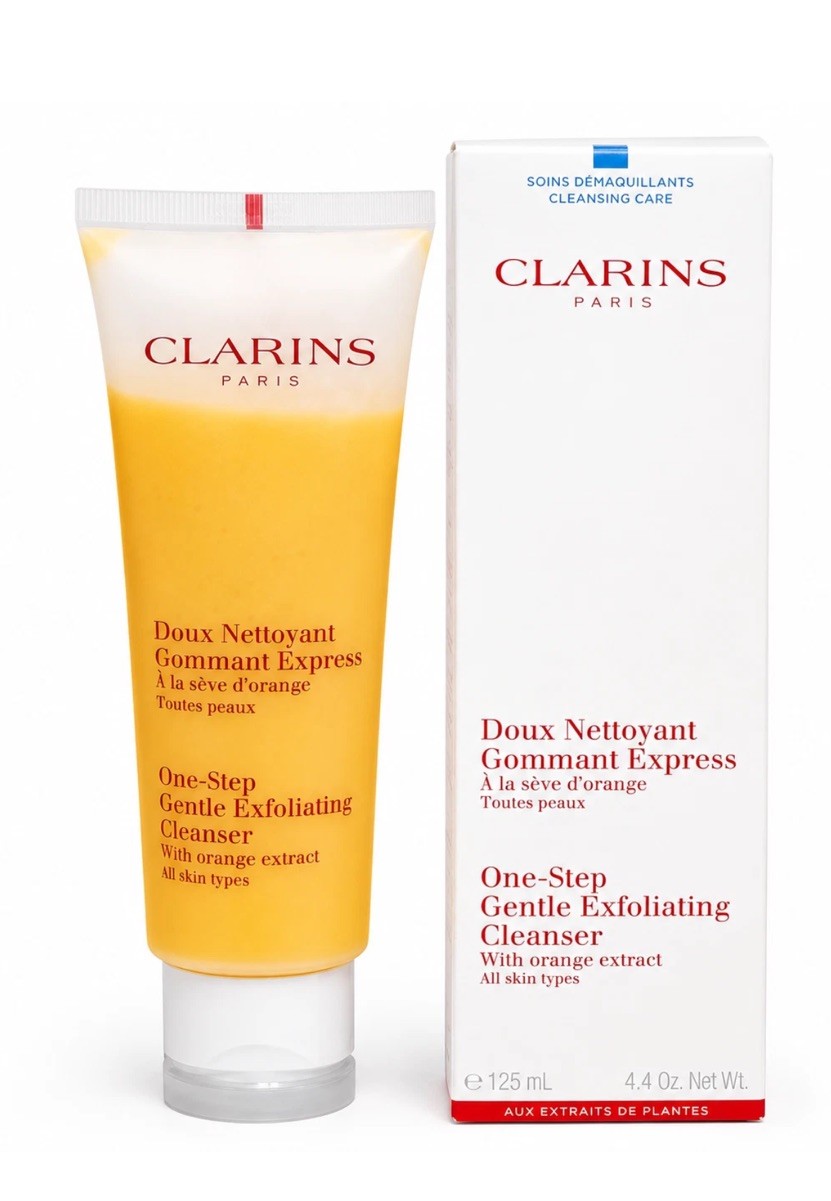 Clarins One-Step Gentle Exfoliating Cleanser Orange Extract All Skin Type 4.4oz Clarins One-Step Gentle Exfoliating Cleanser Orange Extract All Skin Type 4.4oz