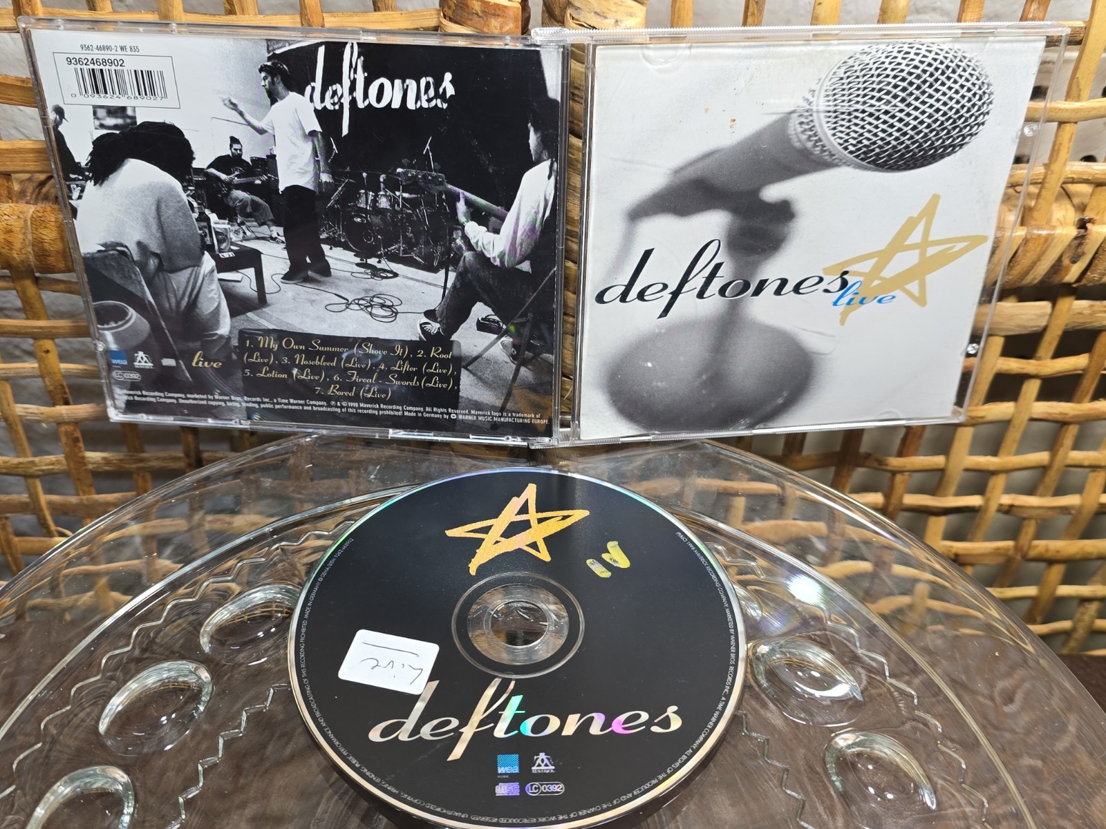 Deftones Live CD October 1997 Amsterdam Show CD - HTF OOP 