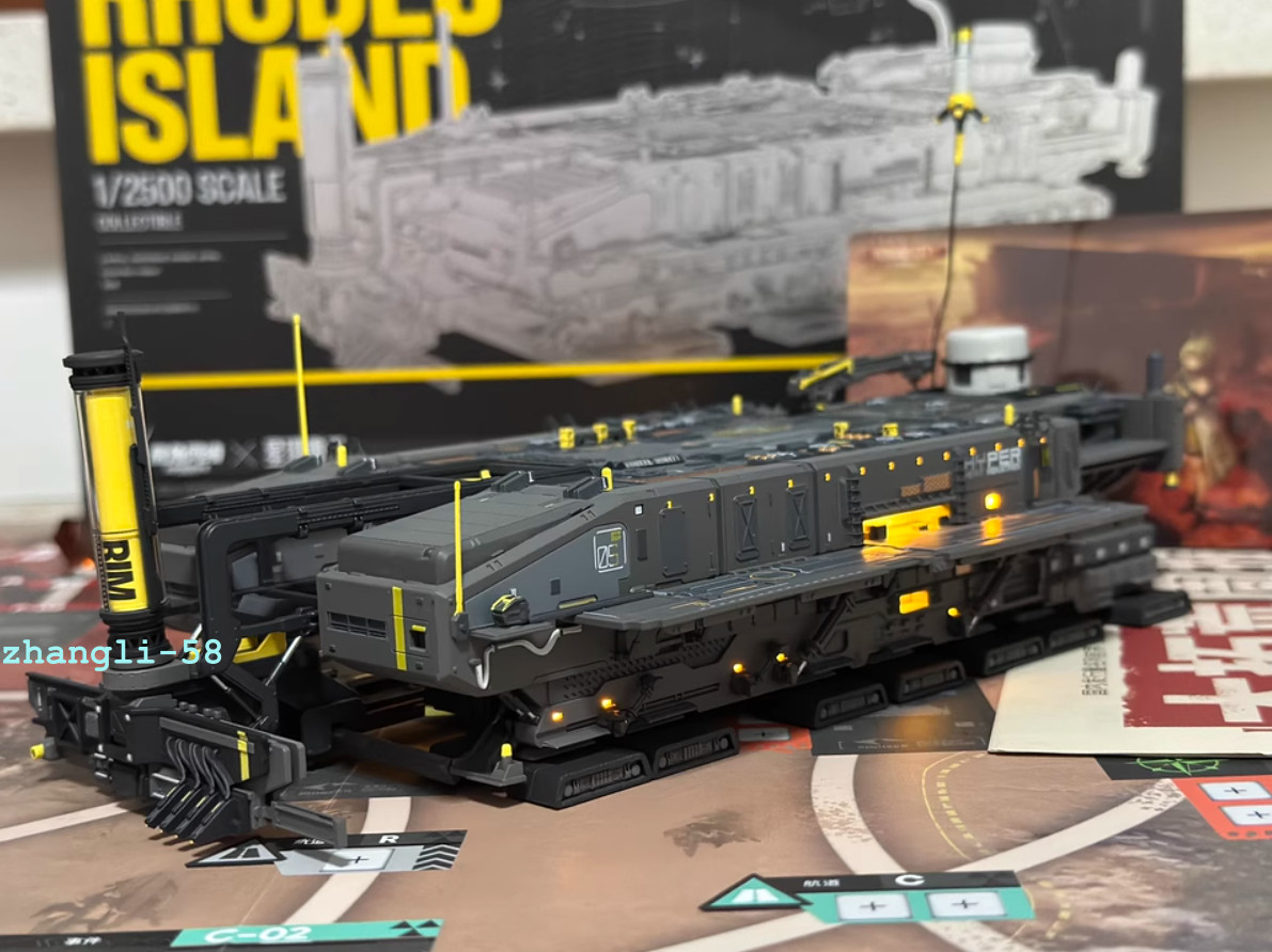 Arknights Official Rhodes Island Figures Alloy 1:2500 Finished Model IN STOCK