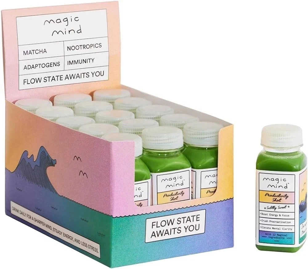 Magic Mind Energy & Focus Drink Shots 15 Pack (2 FL oz) - New & Ships Fast