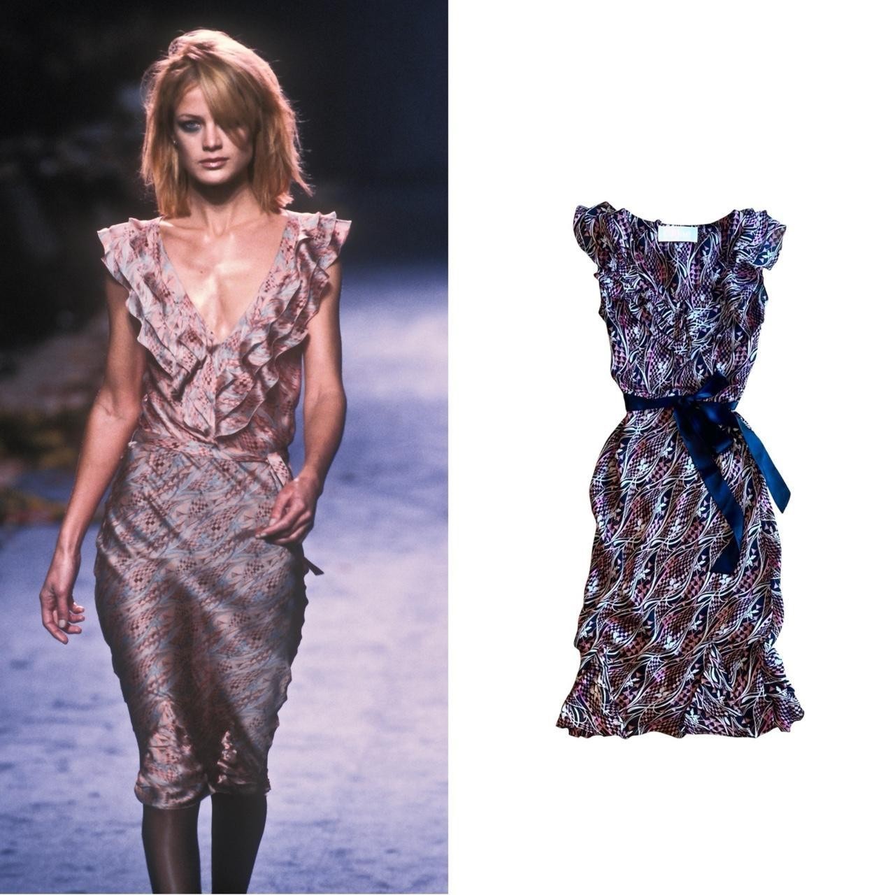 Vintage Chloe 1998 A/W by Stella McCartney Mermaid Dress