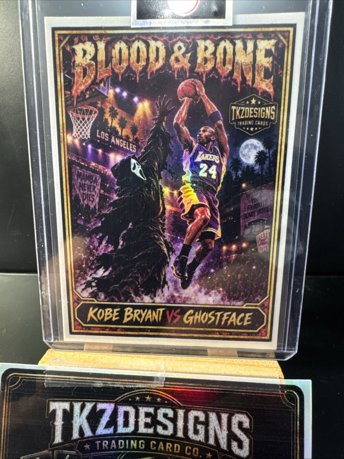 2026 Tkzdesigns Blood & Bone Kobe Bryant VS Scream Ghostface BB2 /50