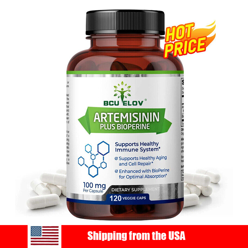 Artemisia annua extract with added bioflavonoids to promote absorption 120 Caps