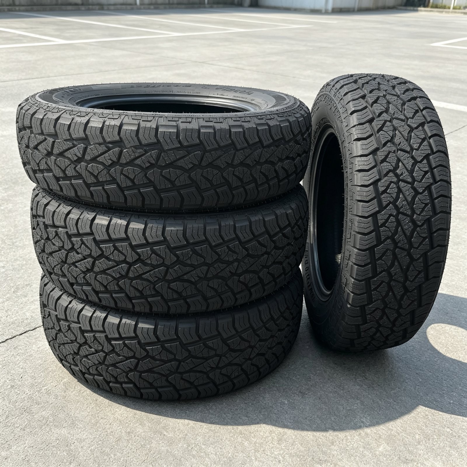 4 Terra Force AT 265/70R16 112T All Terrain Tires A/T 50k Mi Warranty UTQG 660AA