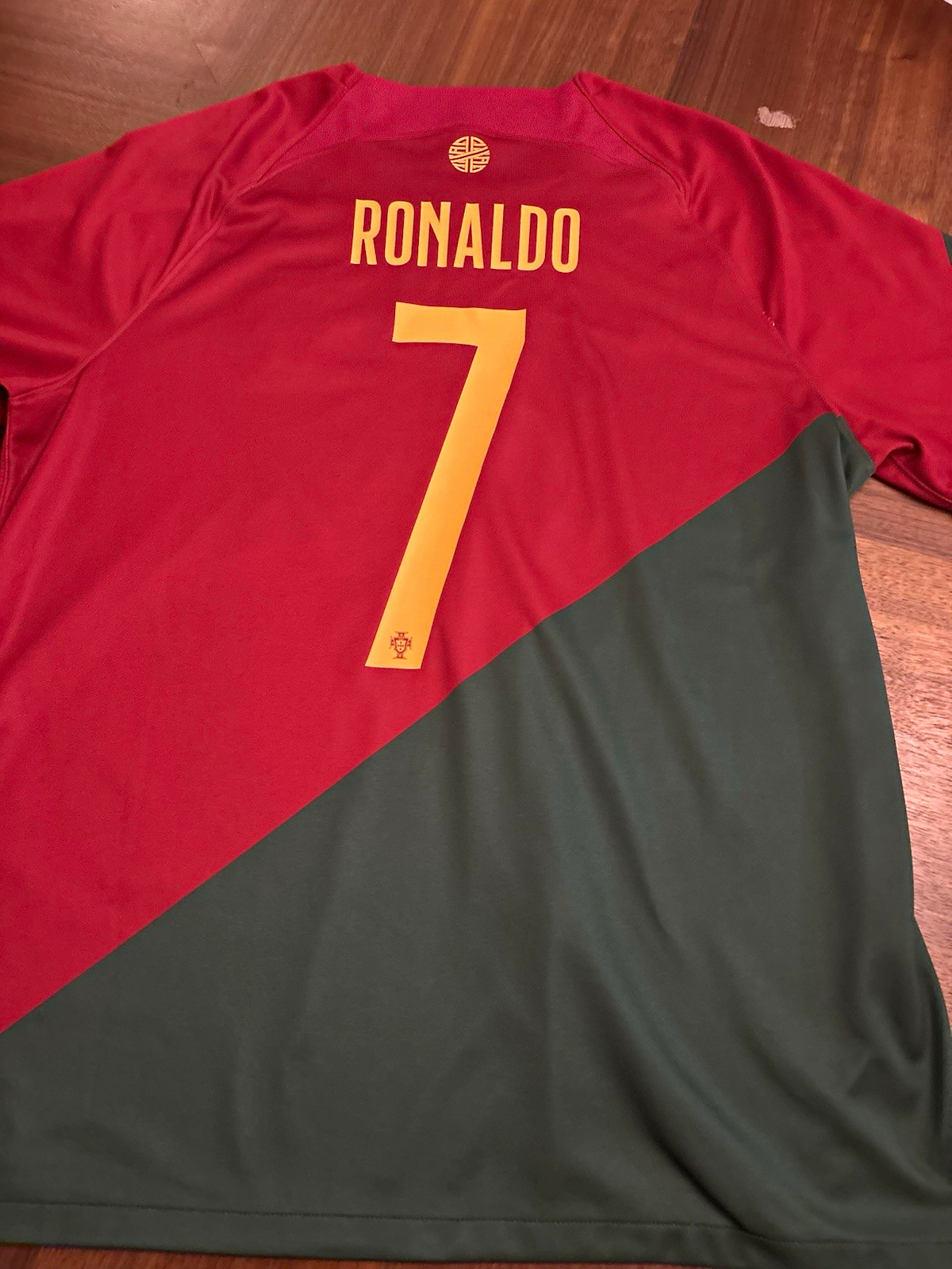 Portugal Home Football Shirt Jersey Nike 2022 2024 Cristiano Ronaldo Size XL