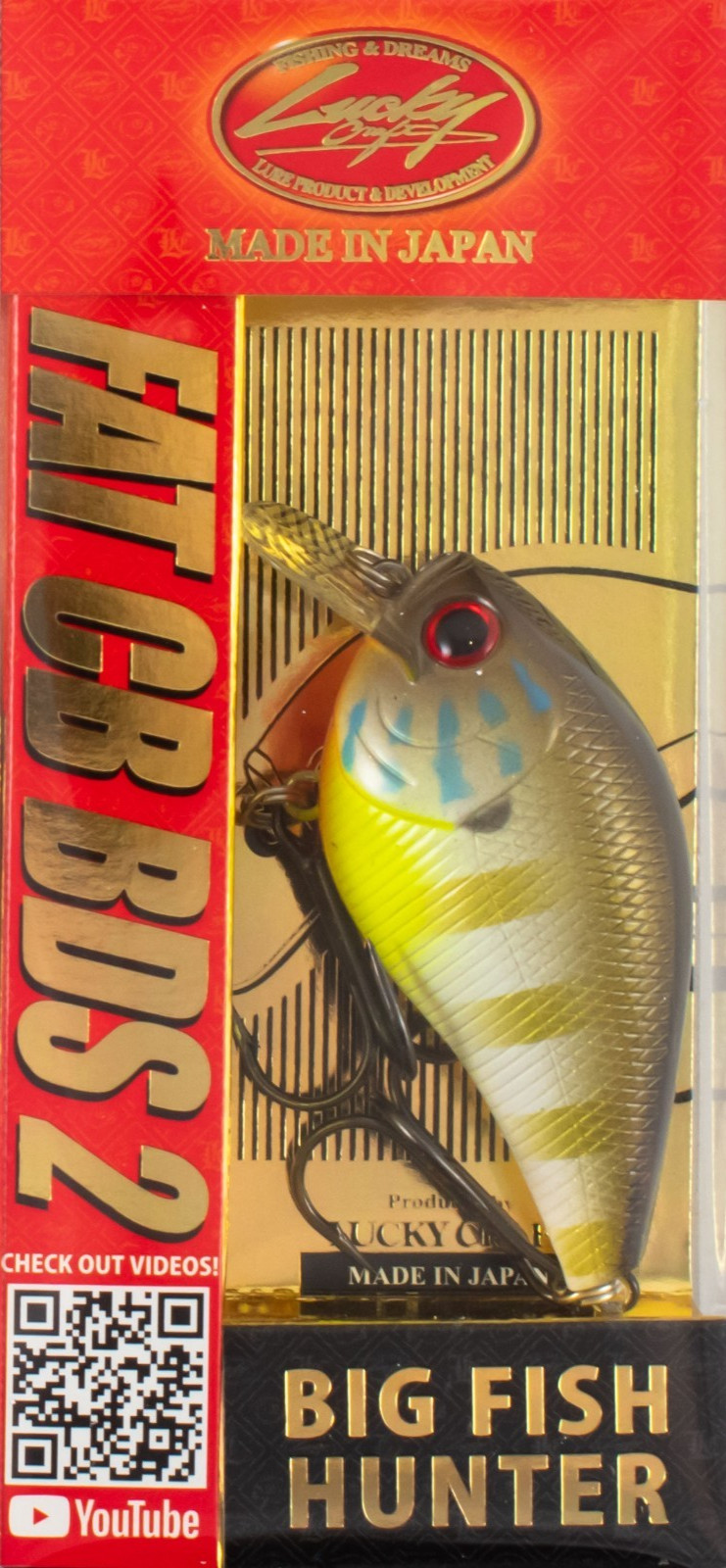 LUCKY CRAFT FAT CB BDS2 1/2OZ FTCBBDS2-304 COW BOY GILL D1117