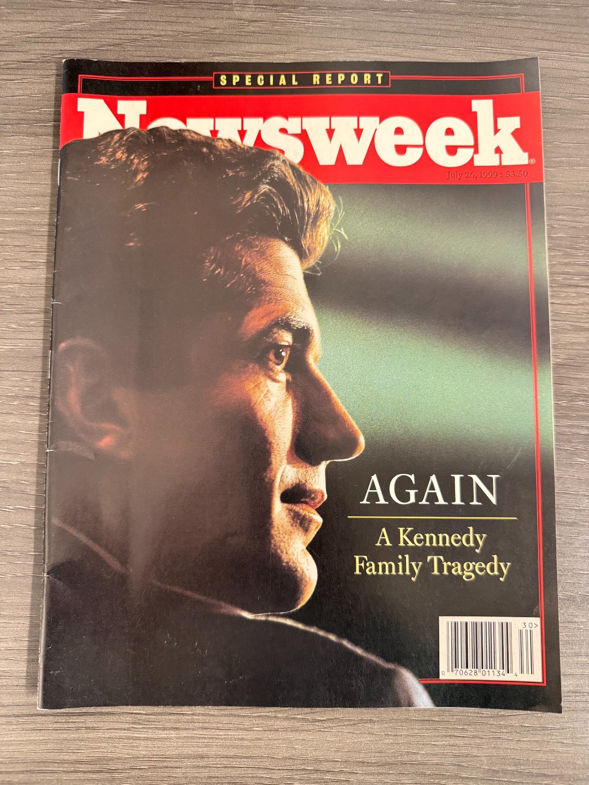 NEWSWEEK “AGAIN A Kennedy Family Tragedy” 7/26/1999 Magazine NEWSWEEK “AGAIN A Kennedy Family Tragedy” 7/26/1999 Magazine