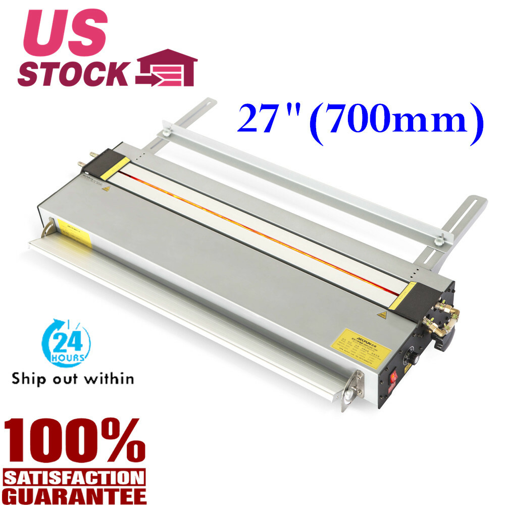 USA Upgraded 27inch Acrylic Lightbox Plastic PVC Bending Machine bender Heater