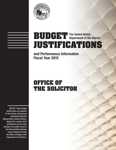 Budget Justifications and Performance Review Fiscal Year 2015: Office of the-,