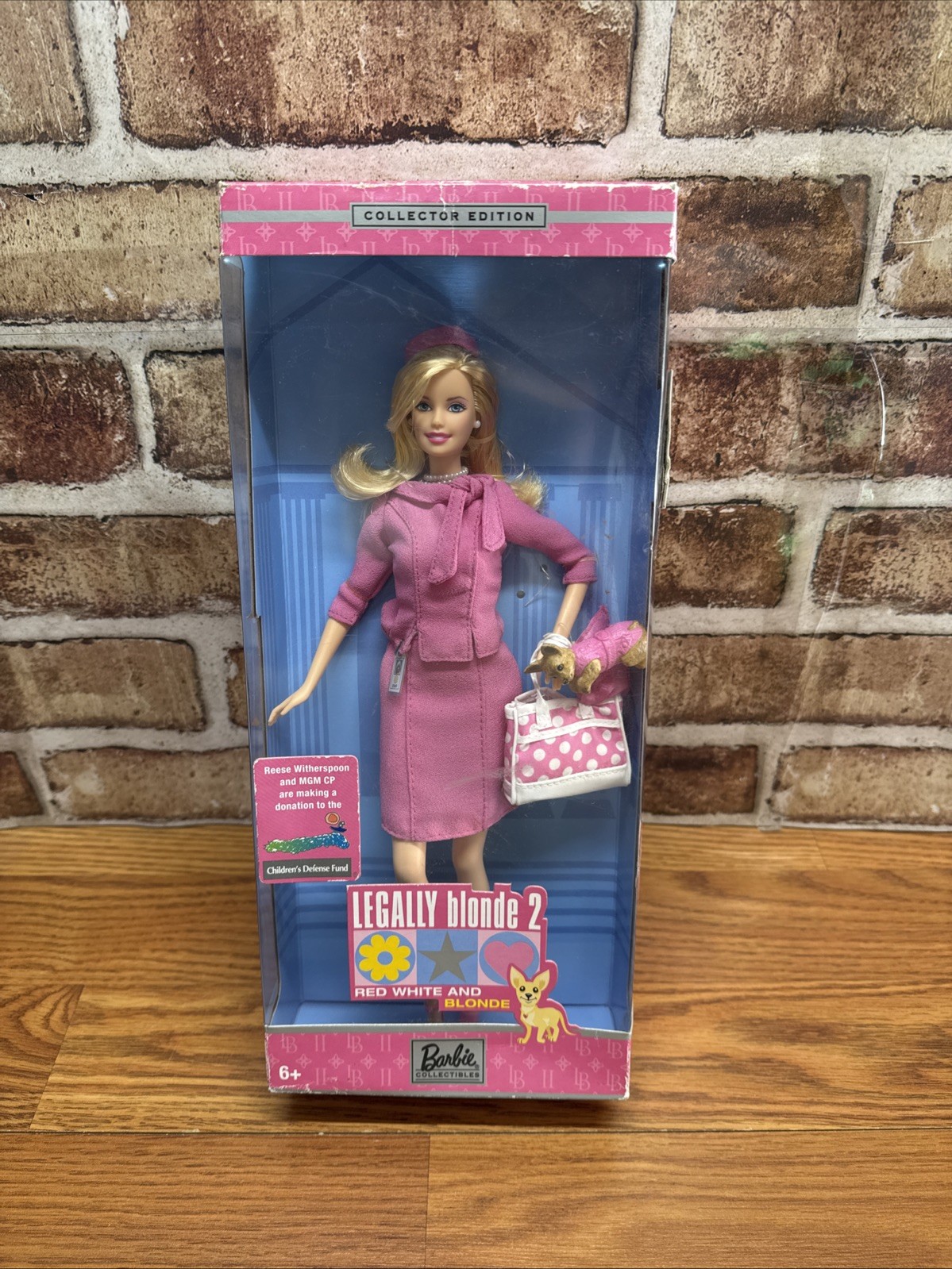Barbie Legally Blonde 2 Elle Woods Collector Edition Doll NIB Mattel 2003