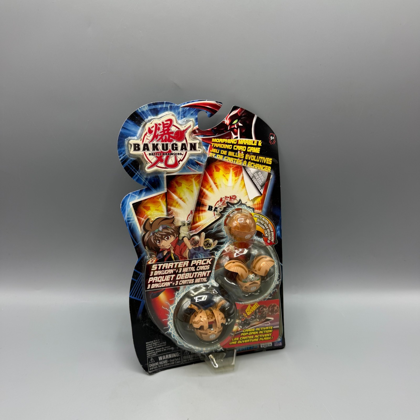 Bakugan Battle Brawlers Starter Pack Subterra Translucent Fear Ripper New RARE