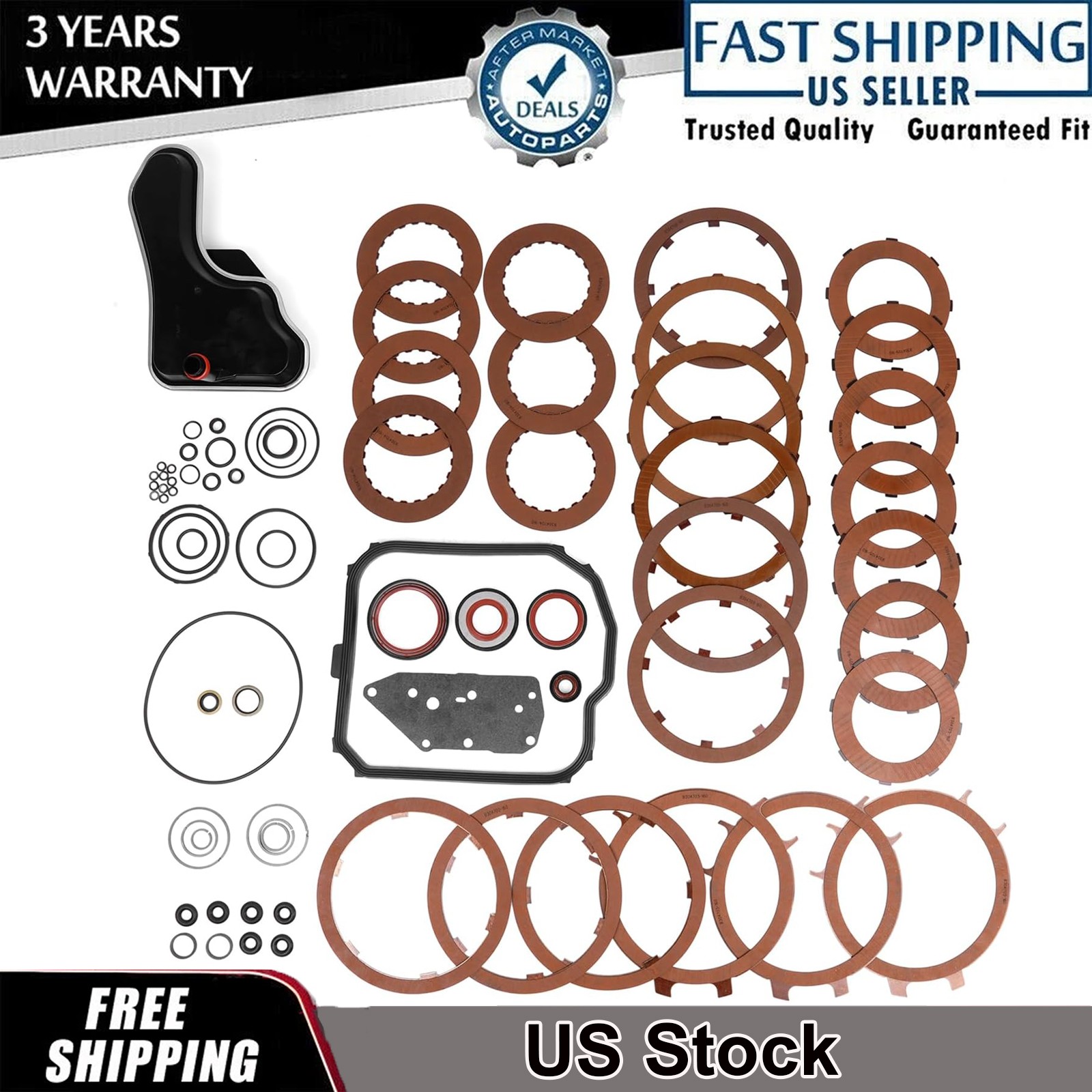 AL4 DPO Transmission Master Rebuild Kit & Filter For CITROEN PEUGEOT RENAULT