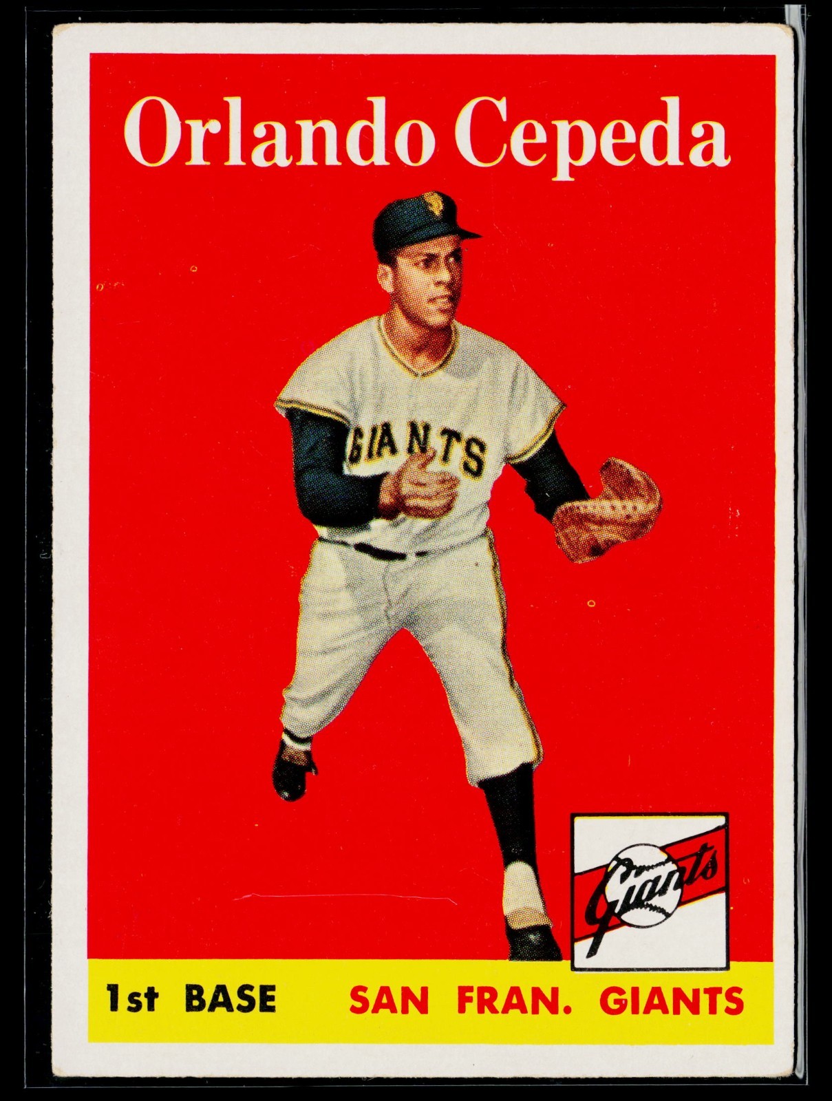 1958 Topps Orlando Cepeda #343