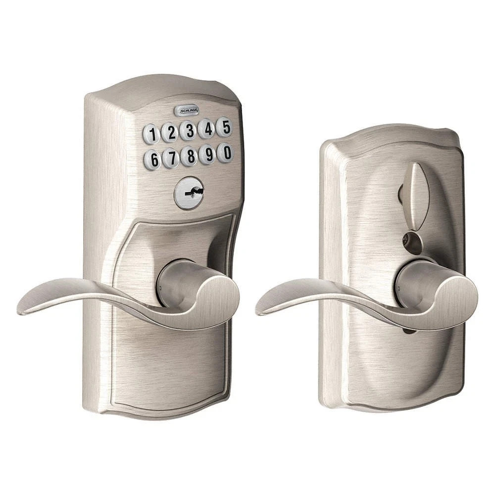 Schlage FE595 V CAM 619 ACC Keypad Camelot Electronic Keypad Door Flex Lock Schlage FE595 V CAM 619 ACC Keypad Camelot Electronic Keypad Door Flex Lock