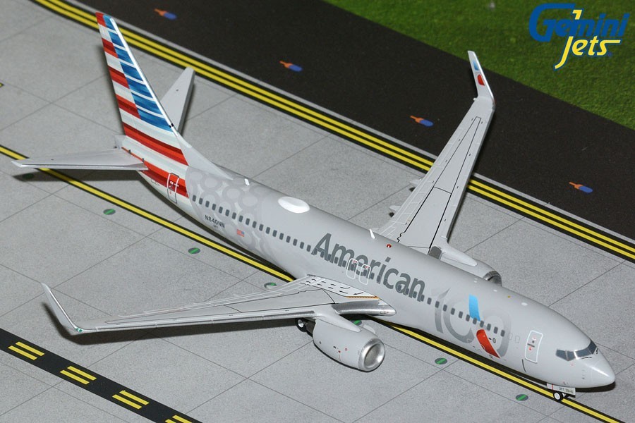 American Airlines 737-800 Centennial G2AAL1519 Gemini Jets Scale 1:200 IN STOCK