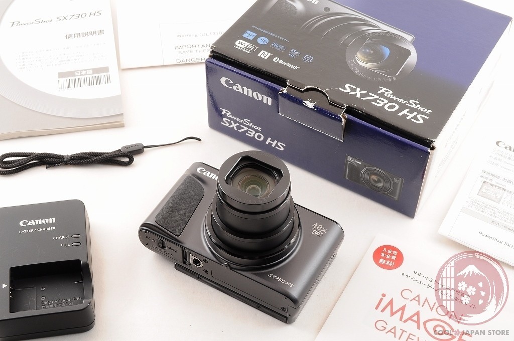 NoShip2US [TOP MINT in Box] Canon PowerShot SX730 HS Black from Japan Cl74