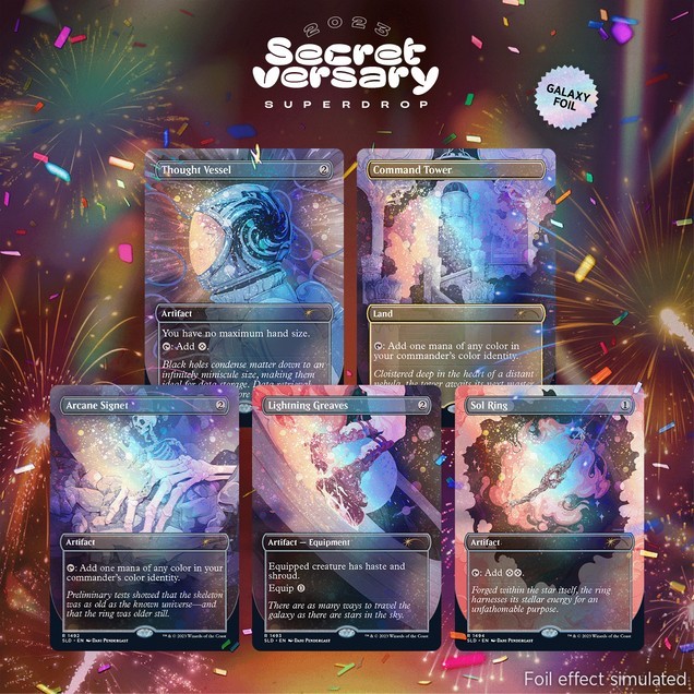 Magic the Gathering (MTG) Secret Lair: Through the Wormhole Sealed (Galaxy Foil)