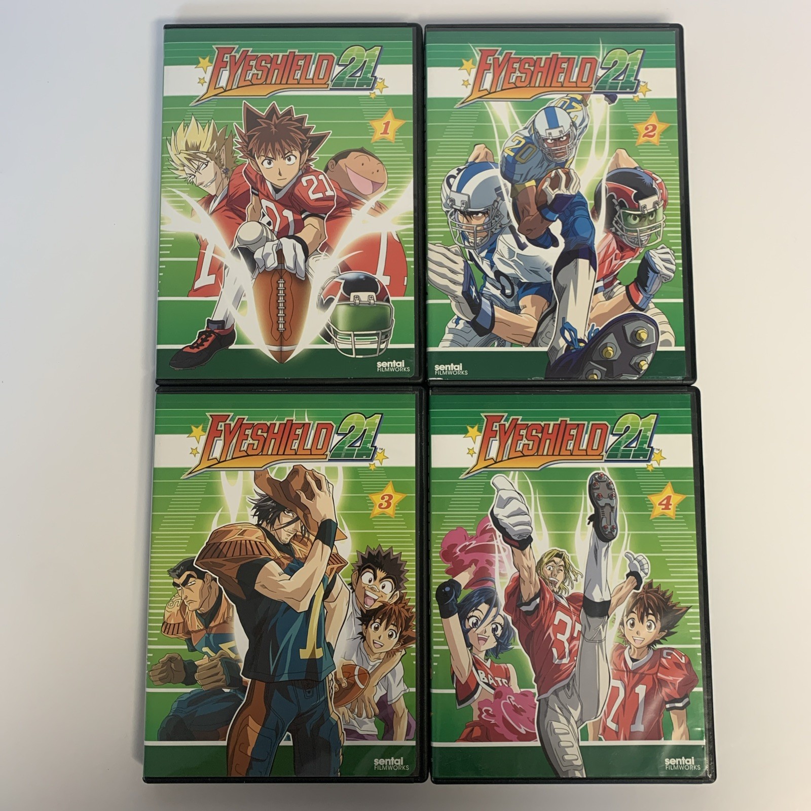 Eyeshield 21 Collection  1 2 3 4 Complete Series (DVD) Sentai Filmworks Anime