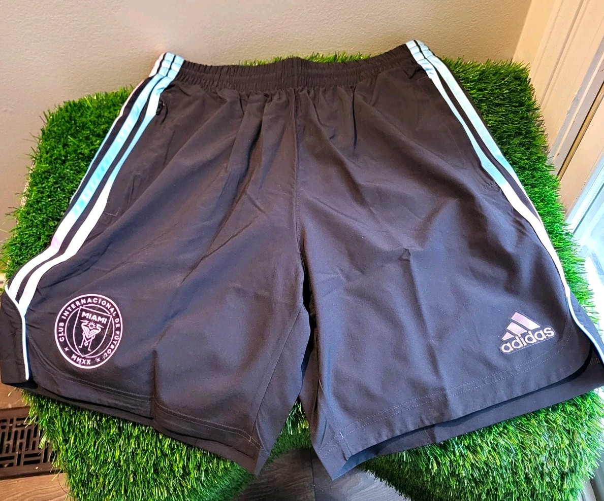adidas Inter Miami CF & Audi F1 Team Collab MLS Soccer Shorts Size Med NWT