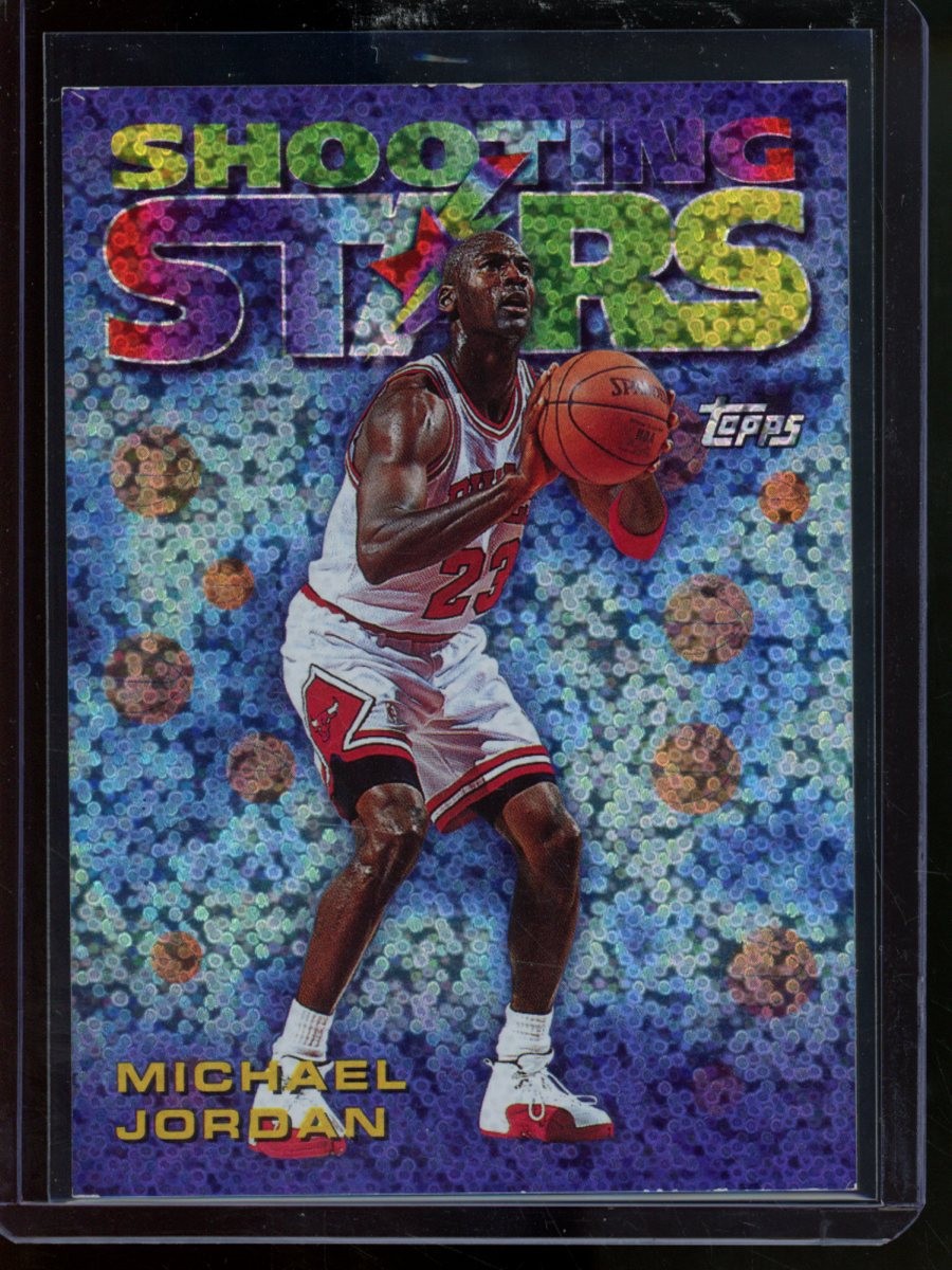 1997-98 Topps Michael Jordan Season's Best #6 Shooting Stars 1997-98 Topps Michael Jordan Season's Best #6 Shooting Stars
