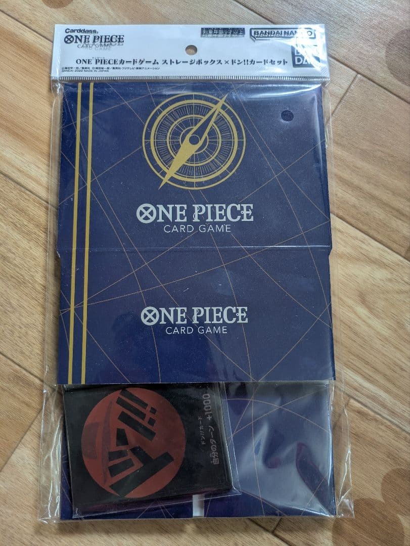 ONE PIECE Card Game DON Storage Box X Don +10 Cards Straw Hat JP NEW fs